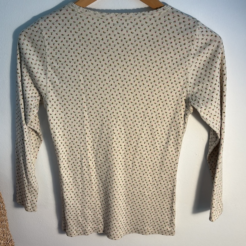 Floral Print Long Sleeve Top - Picture 15 of 17
